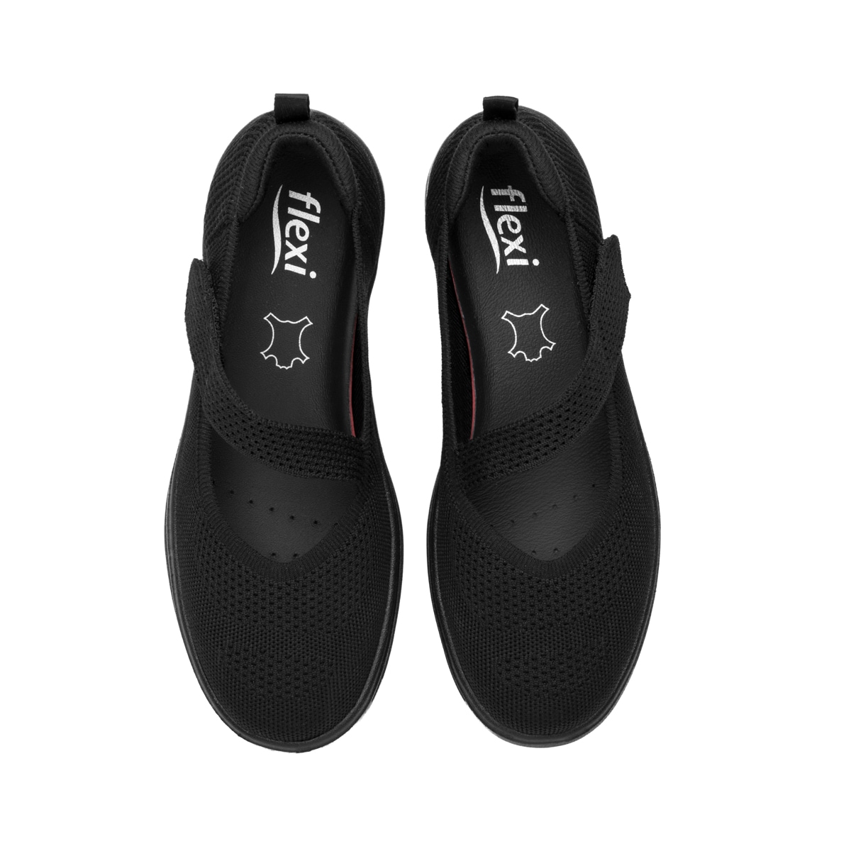 Sneaker Urbano Slip On Flexi para Mujer Estilo 104931 Negro