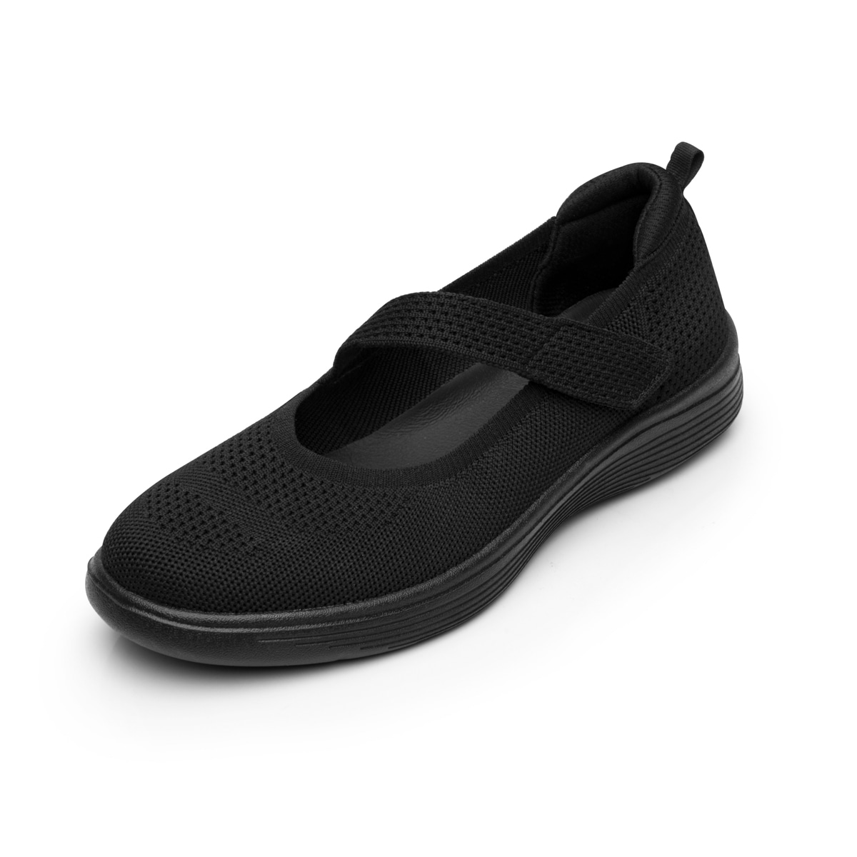 Sneaker Urbano Slip On Flexi para Mujer Estilo 104931 Negro