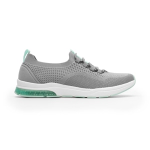 Sneaker Tejido Flexi para Mujer con Suela Extra Ligera Estilo 105112 Gris