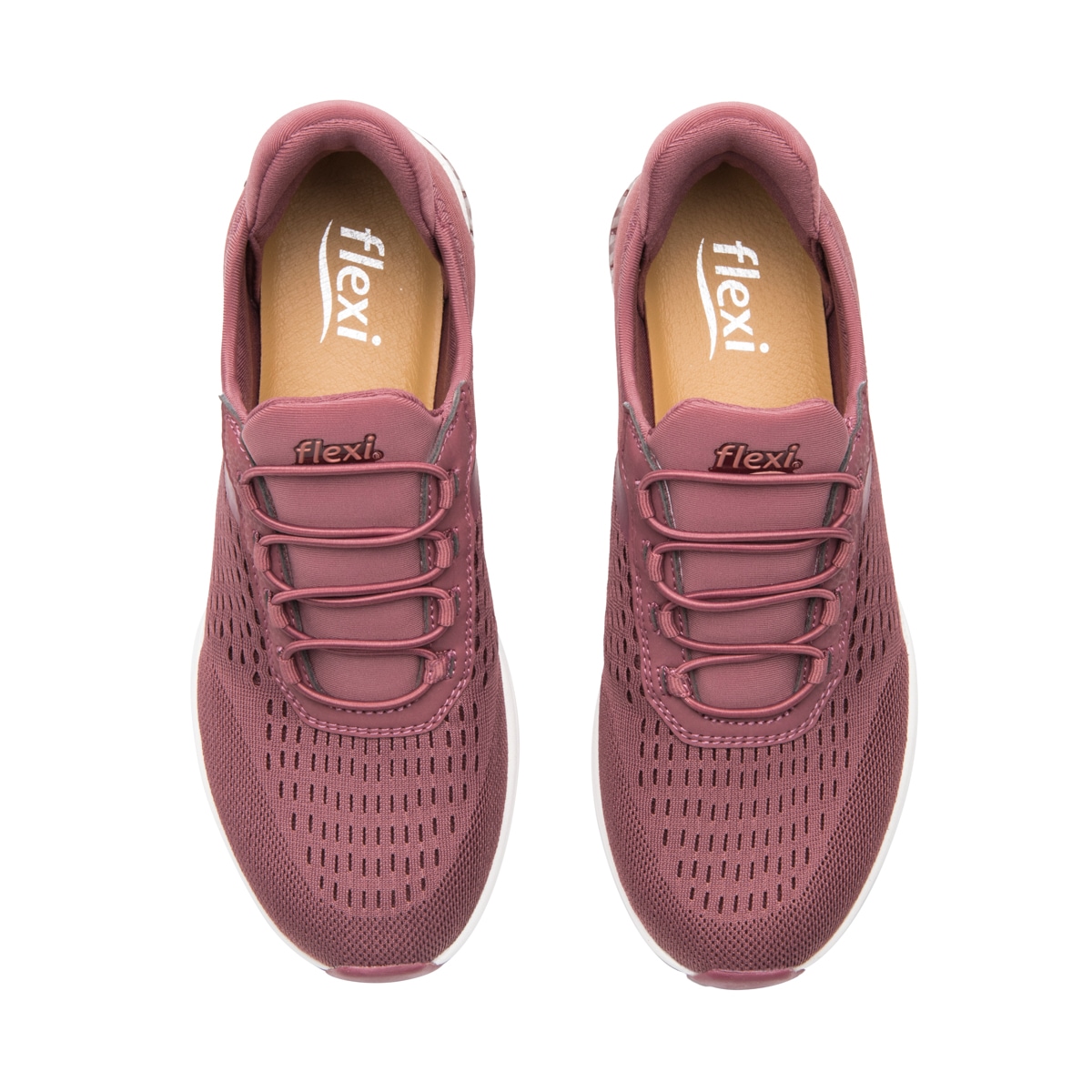 Sneaker Suela Con Gel Flexi para Mujer Estilo 105122 Rosa