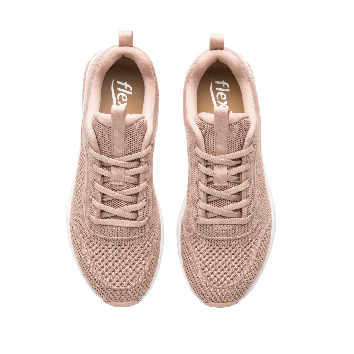Sneaker Suela Con Gel Flexi para Mujer Estilo 105124 Sand