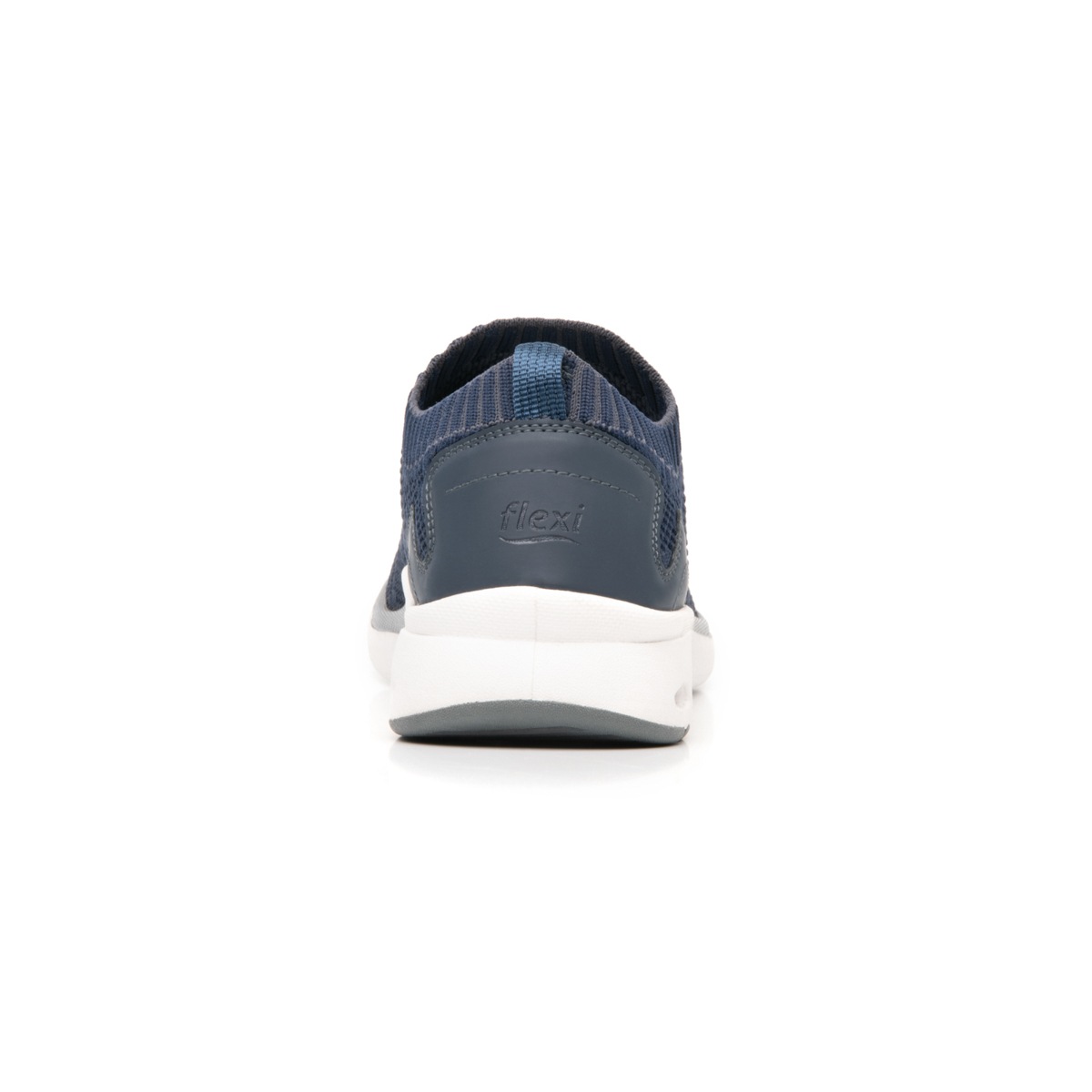 Sneaker Tejido Tipo Calcetín Flexi para Mujer con Suela extraligera Estilo 105201 Azul