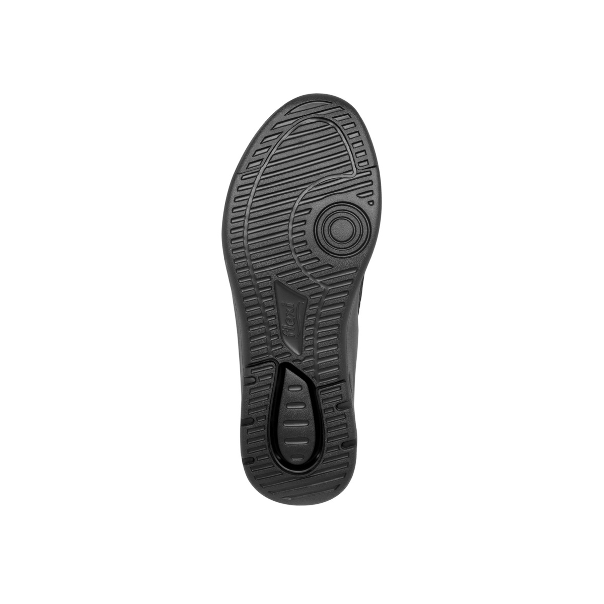 Sneaker Tejido Tipo Calcetín Flexi para Mujer con Suela extraligera Estilo 105201 Negro
