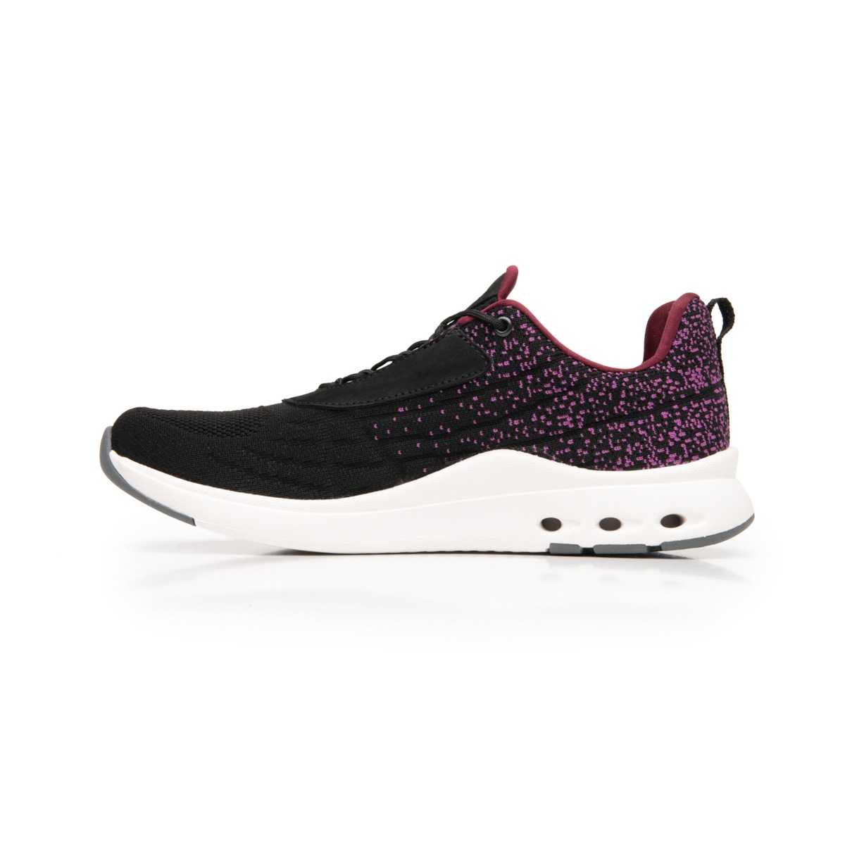 Sneaker Tejido Flexi para Mujer con Suela extraligera Estilo 105202 Negro