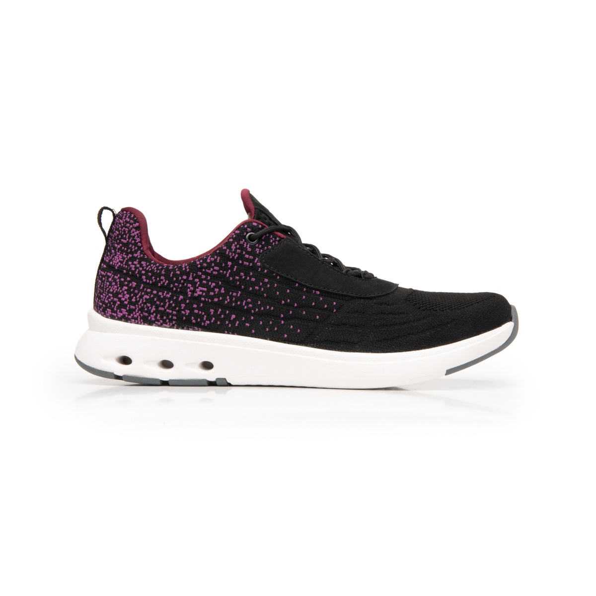 Sneaker Tejido Flexi para Mujer con Suela extraligera Estilo 105202 Negro