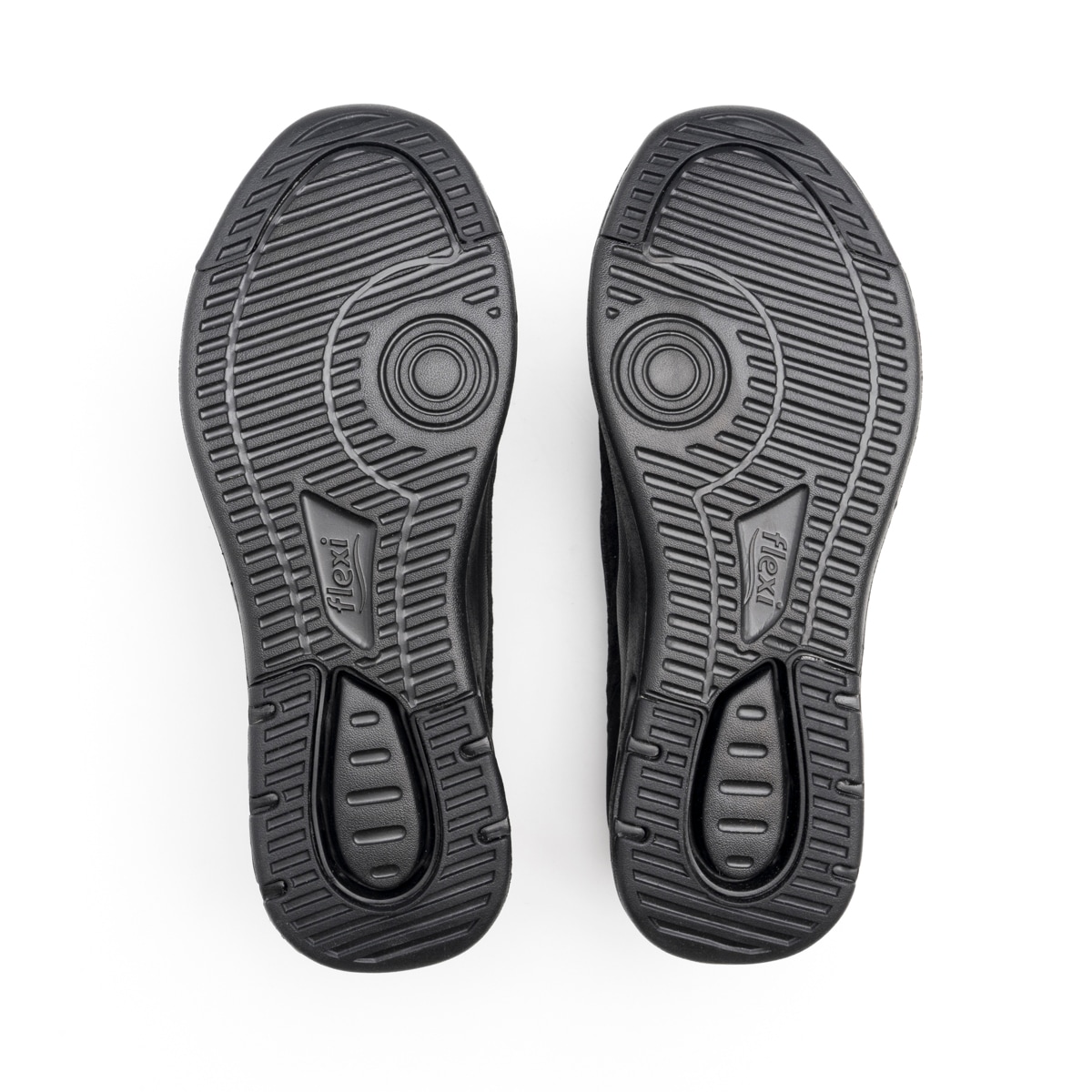 Sneaker Slip On Flexi para Mujer con Suela Air Soft Estilo 105207 Negro