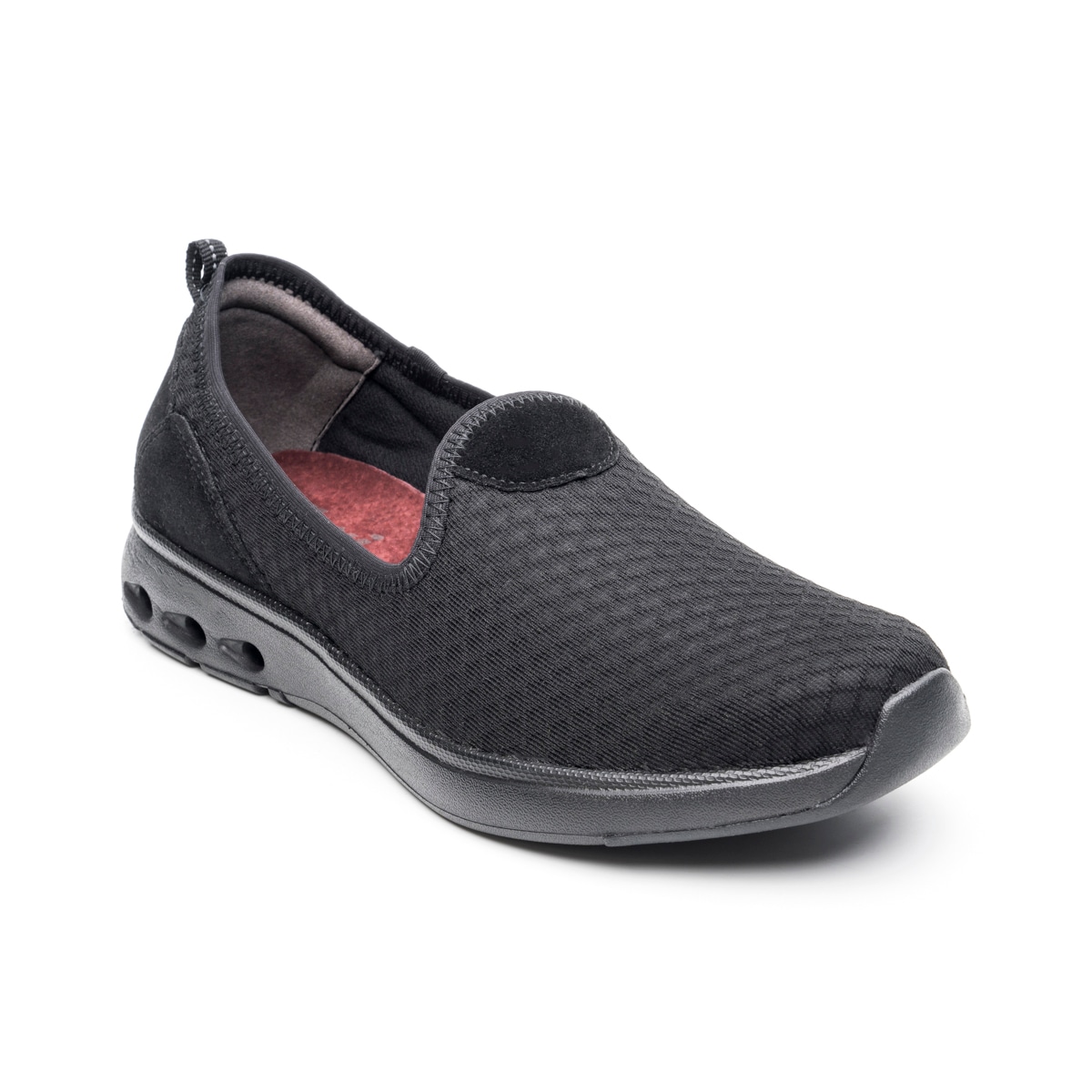 Sneaker Slip On Flexi para Mujer con Suela Air Soft Estilo 105207 Negro