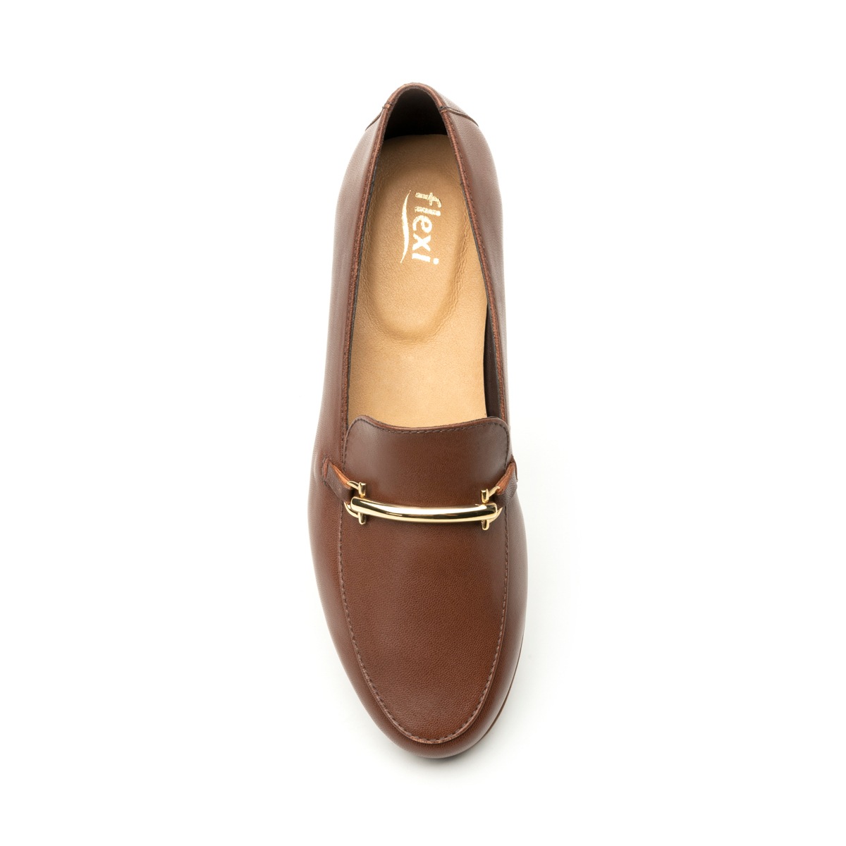 Loafer Con Herraje Flexi para Mujer con Recovery Form Estilo 105301 Tan