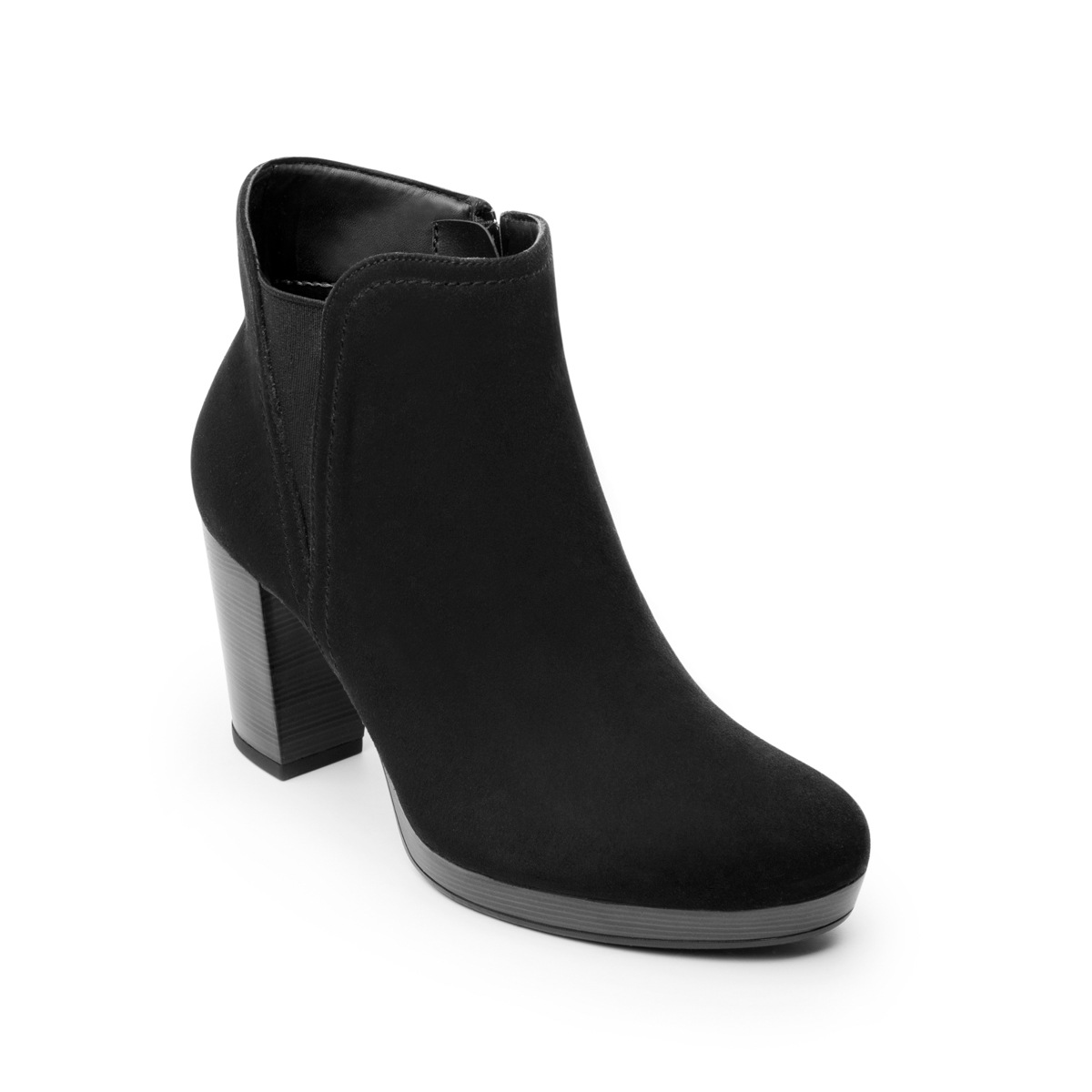 Botín De Tacón Flexi para Mujer Estilo 105809 Negro