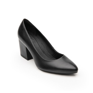 Zapatilla Con Tacón Flexi para Mujer con Tacón ancho Estilo 105901 Negro Zapatilla Con Tacón Flexi para Mujer con Tacón ancho Estilo 105901 Negro