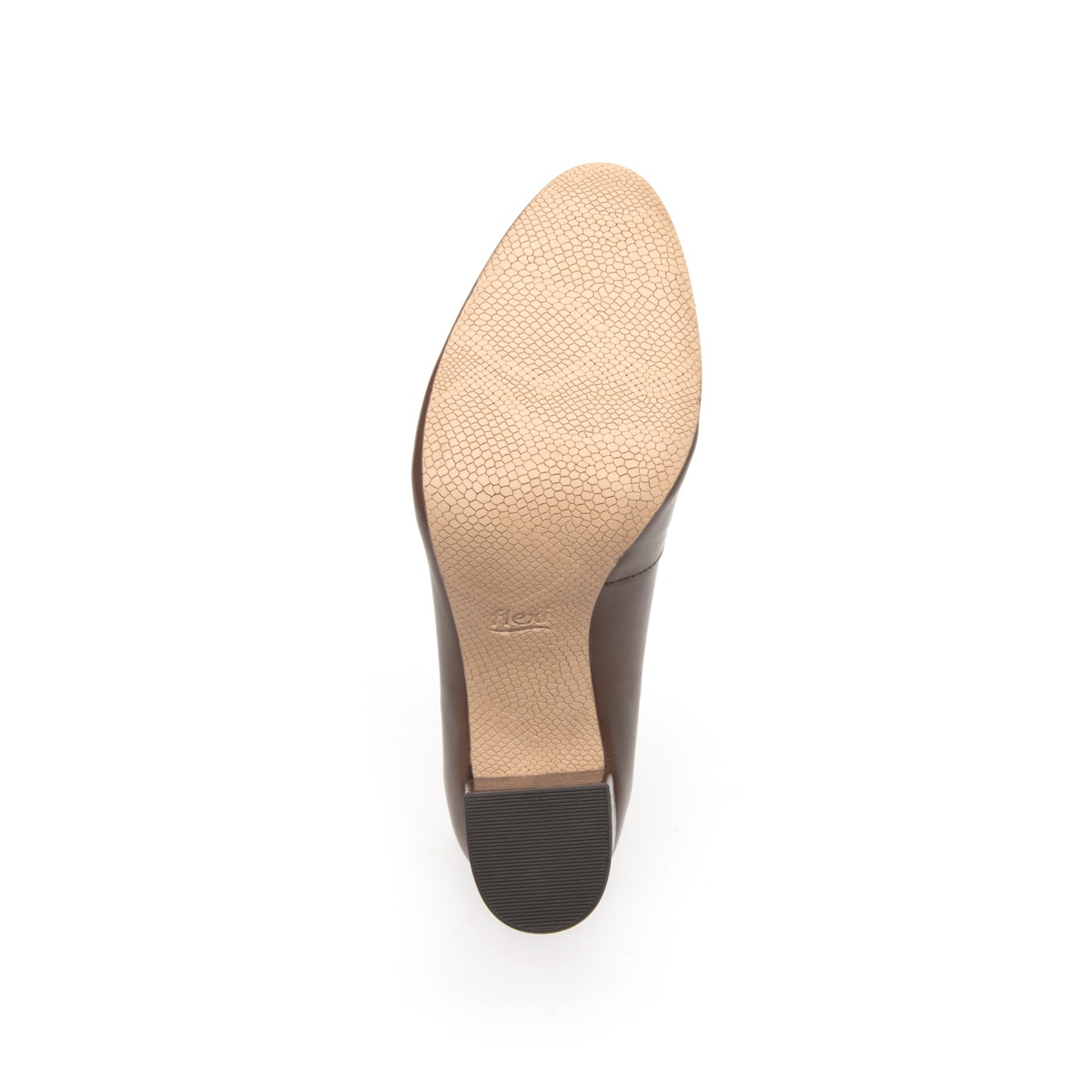 Zapatilla De Tacón Flexi para Mujer con Sistema Recovery Form Estilo 106001 Cafe