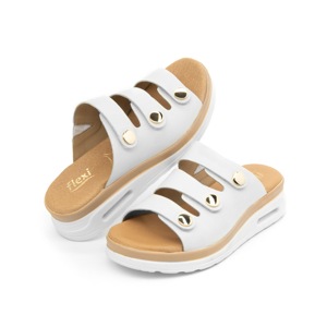 Sandalia Casual Flexi para Mujer con Capsula Air Sandal Estilo 106502 Blanco Sandalia Casual Flexi para Mujer con Capsula Air Sandal Estilo 106502 Blanco