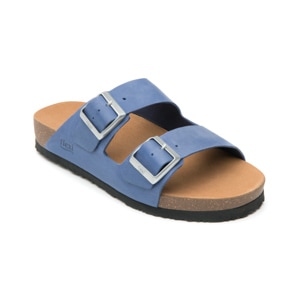 Sandalia Casual Flexi para Mujer con Ancho Ajustable Estilo 107401 Azul Sandalia Casual Flexi para Mujer con Ancho Ajustable Estilo 107401 Azul