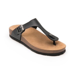 Sandalia Casual Flexi para Mujer con Ancho Ajustable Estilo 107402 Black Sandalia Casual Flexi para Mujer con Ancho Ajustable Estilo 107402 Black