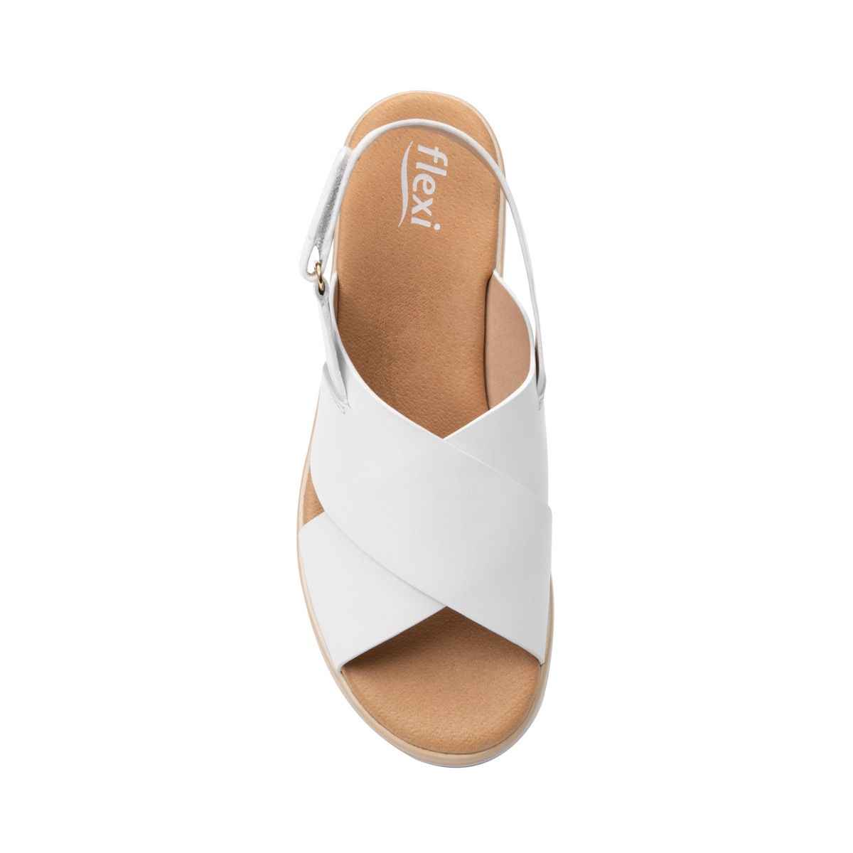Sandalia Urbana Flexi para Mujer Estilo 107502 Blanco
