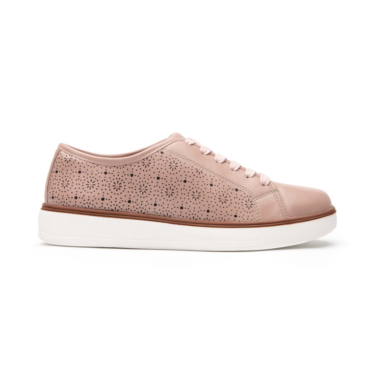 Sneaker Casual Flexi para Mujer Estilo 107702 Rosa
