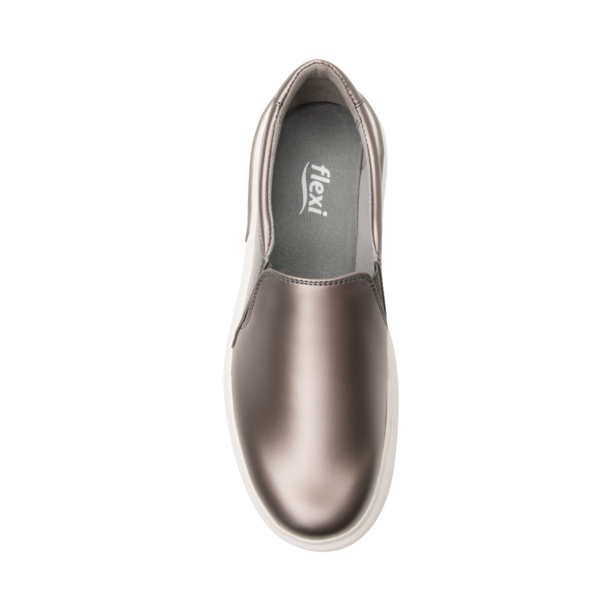 Sneaker Urbano Flexi para Mujer con Flowtek Estilo 108104 Plata