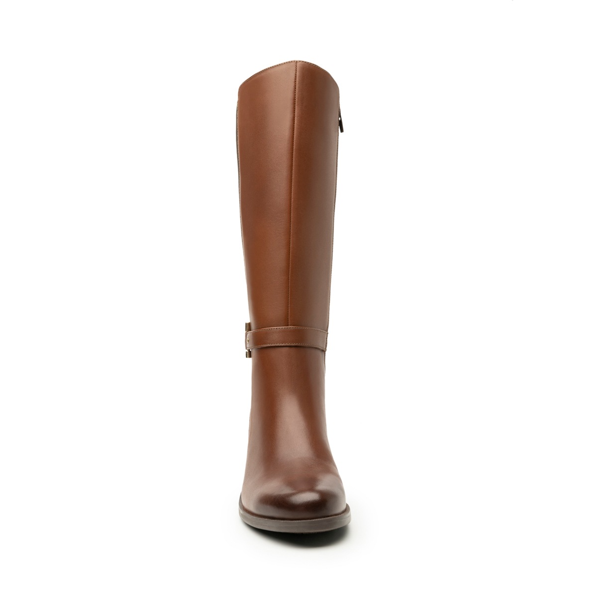 Bota Larga De Tacón Flexi para Mujer con Más Espacio Estilo 109213 Whisky