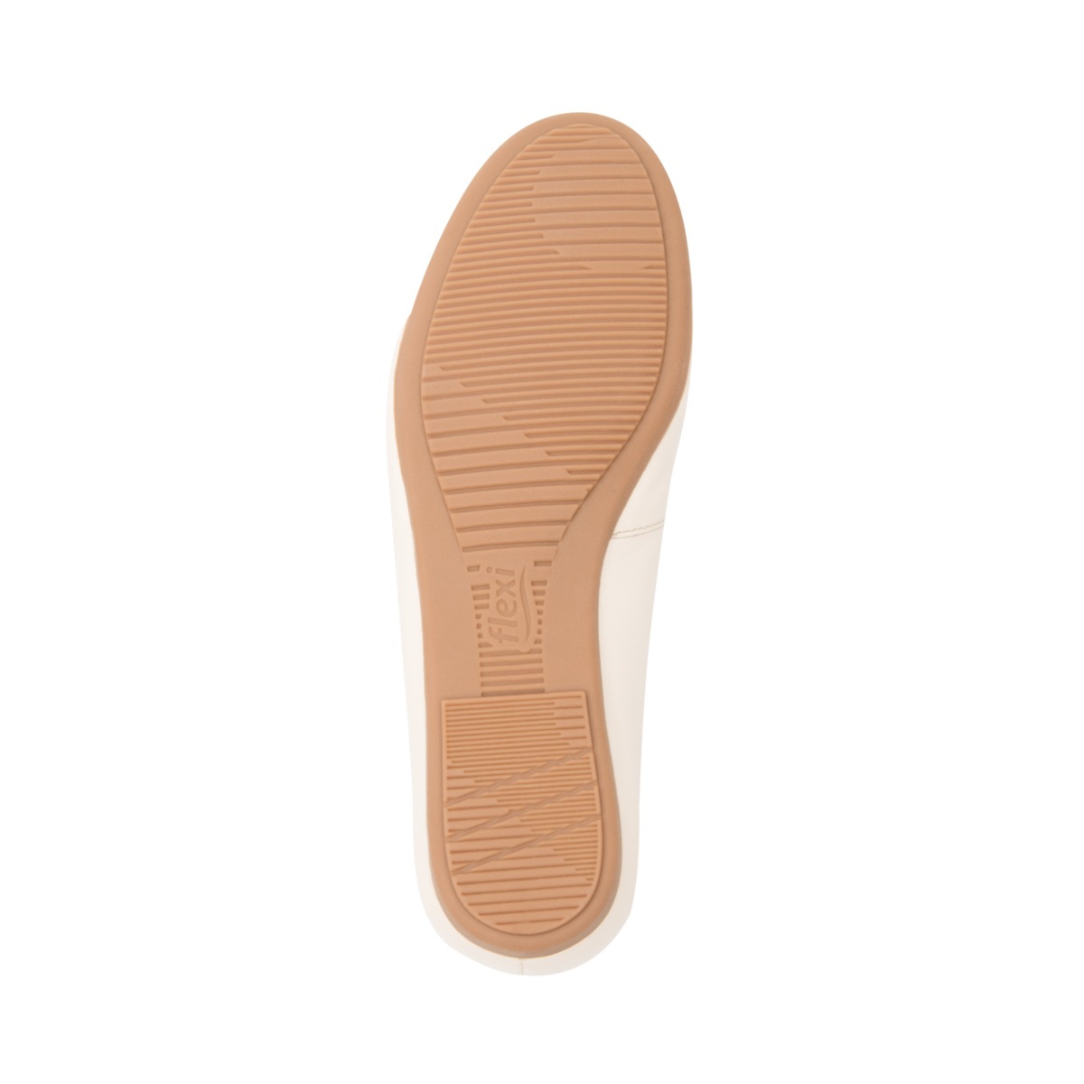 Flat Casual Flexi para Mujer con Piel Extra Suave Estilo 116303 Beige