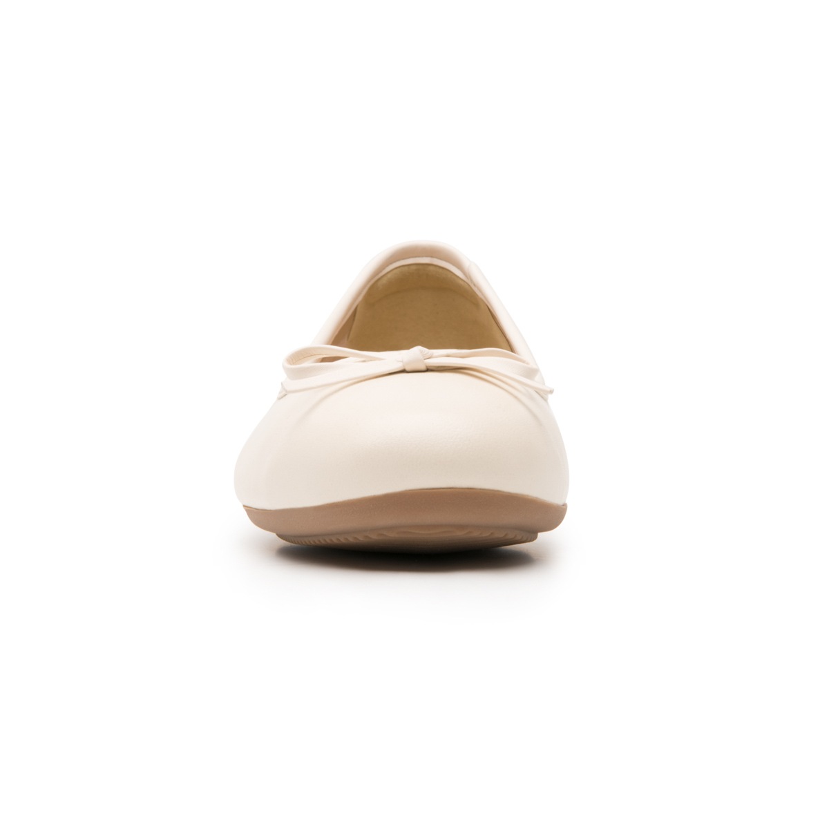 Flat Casual Flexi para Mujer con Piel Extra Suave Estilo 116303 Beige