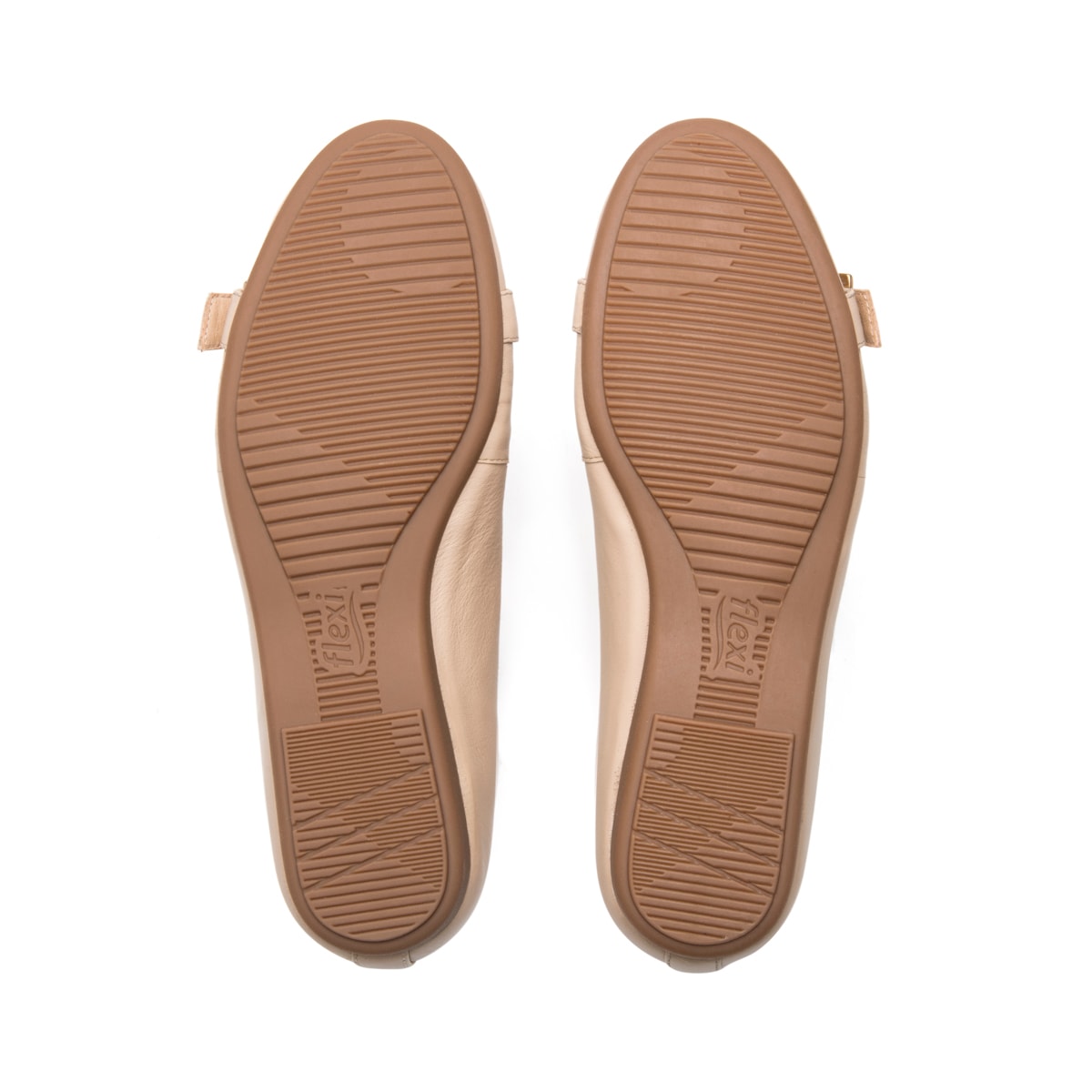 Balerina Casual Flexi para Mujer Estilo 116316 Crema