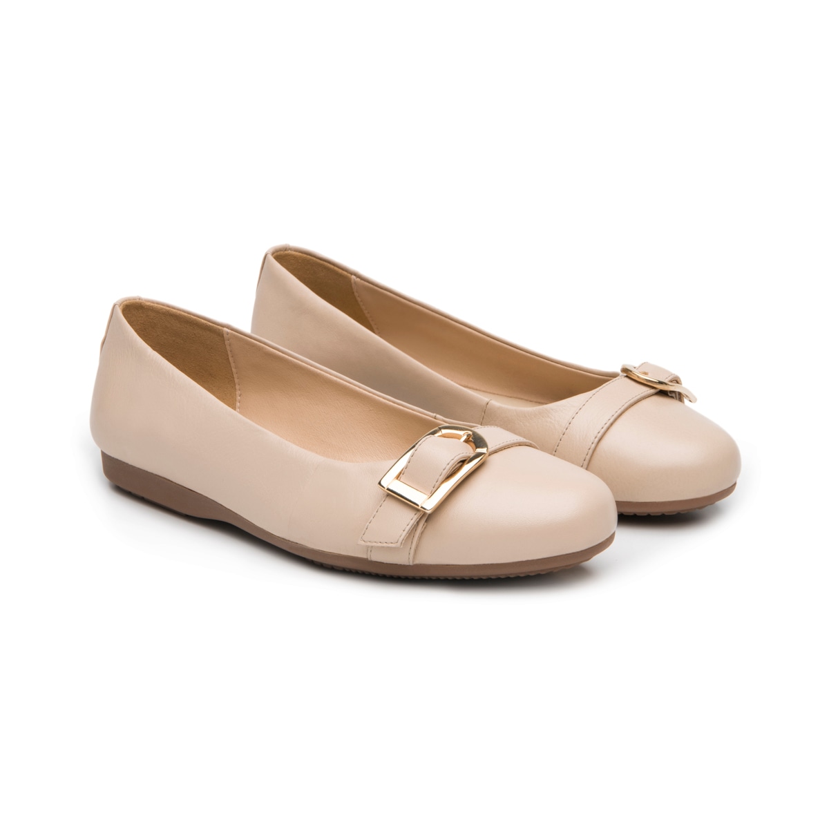 Balerina Casual Flexi para Mujer Estilo 116316 Crema