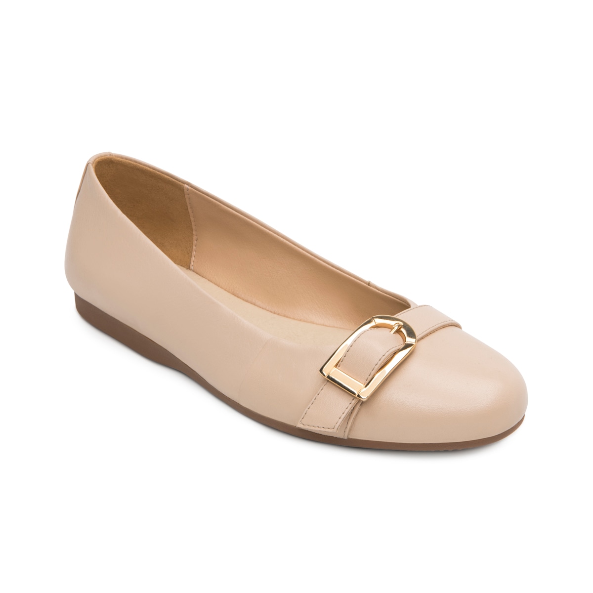 Balerina Casual Flexi para Mujer Estilo 116316 Crema
