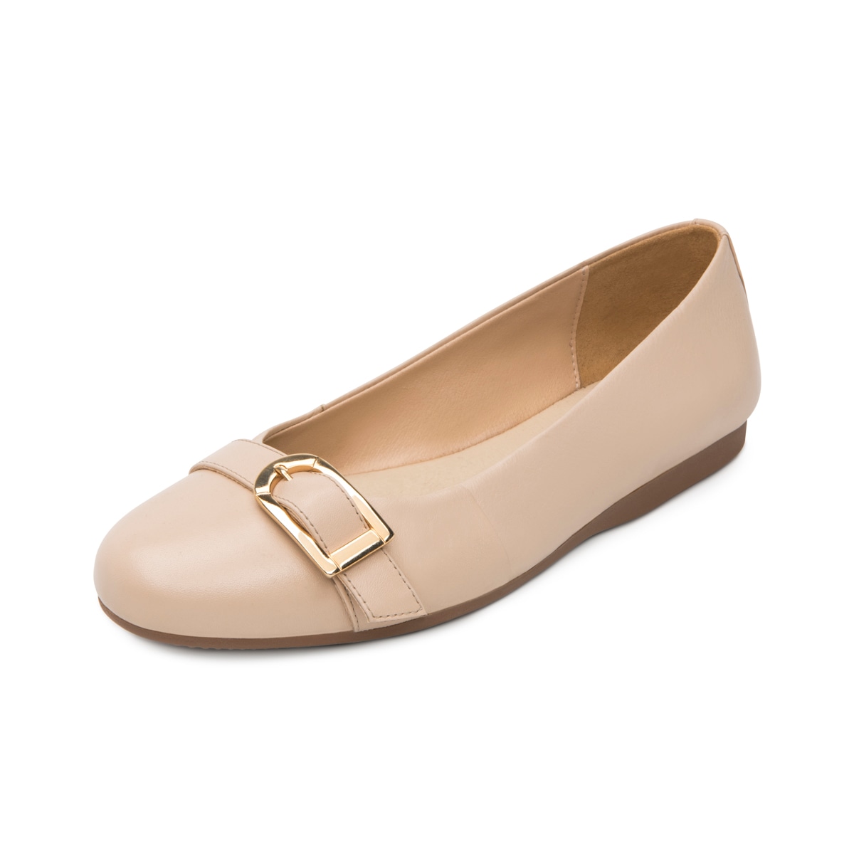 Balerina Casual Flexi para Mujer Estilo 116316 Crema