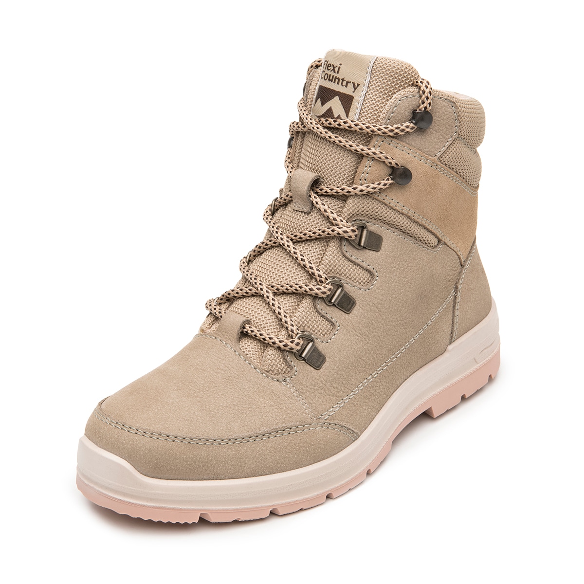 Botín Outdoor Flexi Country para Mujer Estilo 116810 Arena