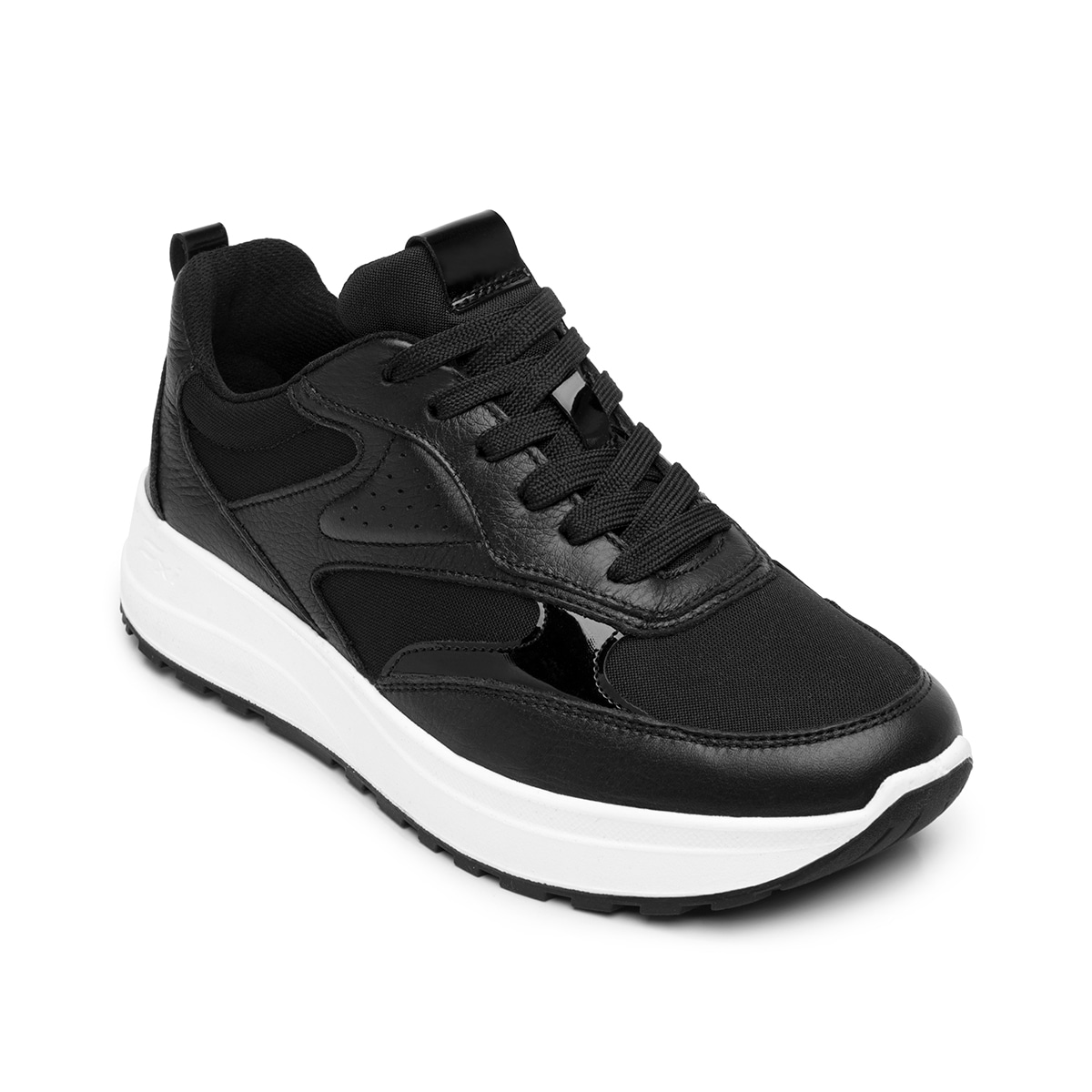 Sneaker Casual Flexi para Mujer Estilo 117210 Negro