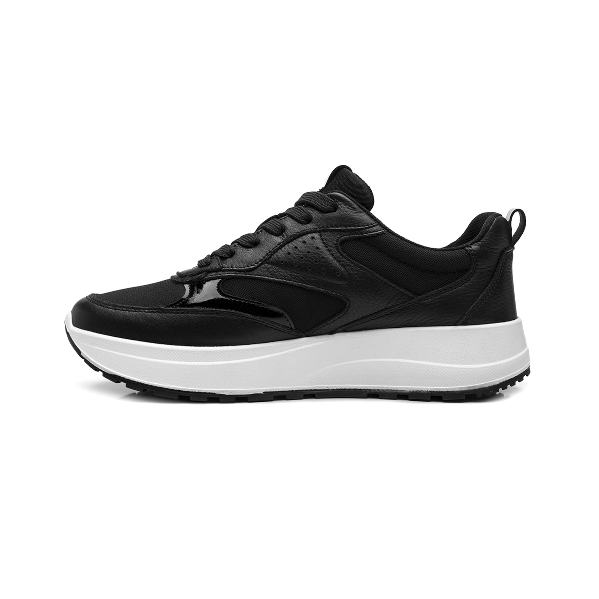 Sneaker Casual Flexi para Mujer Estilo 117210 Negro