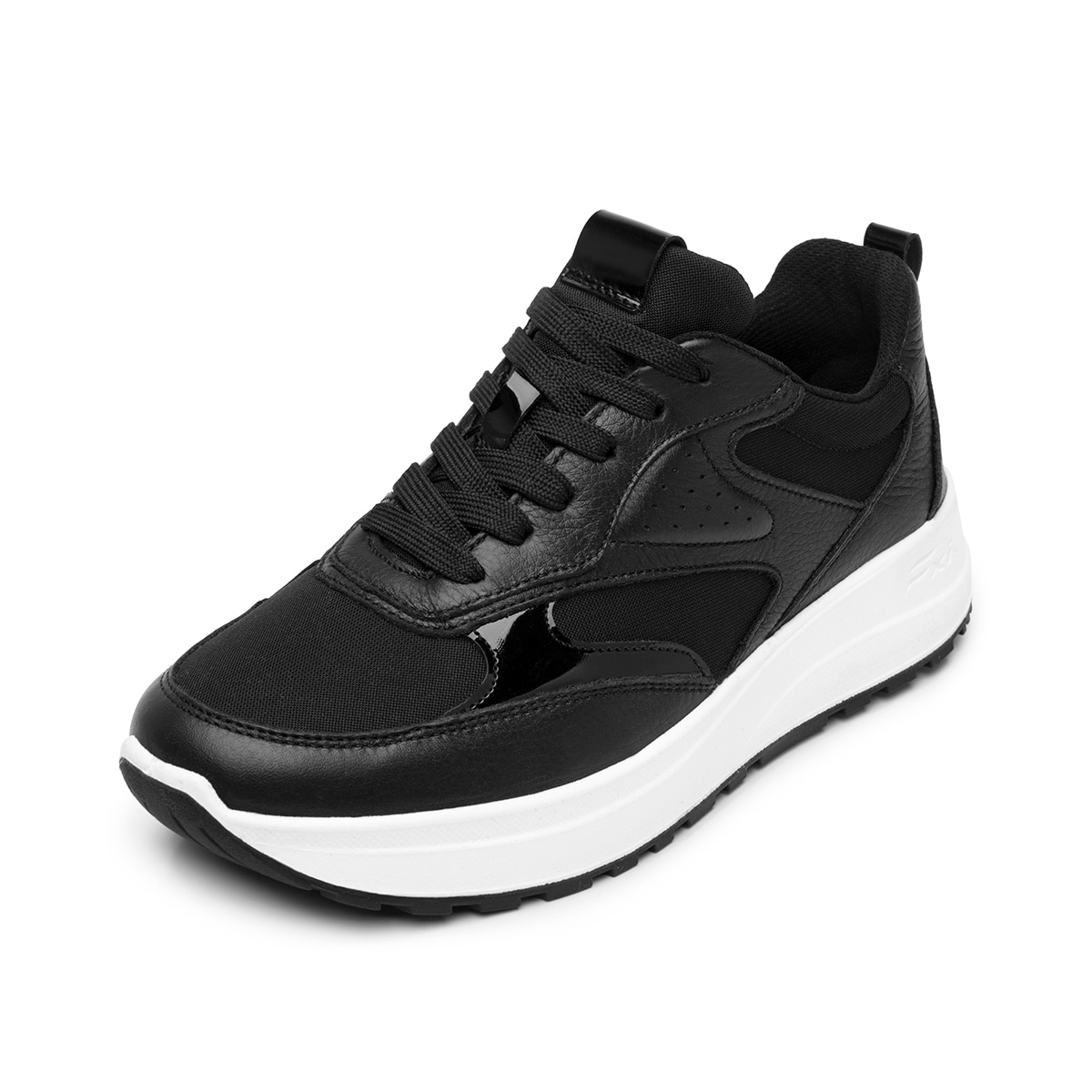 Sneaker Casual Flexi para Mujer Estilo 117210 Negro