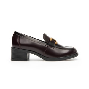 Mocasín Semivestir Con Hebilla Flexi para Mujer Estilo 119502 Vino Mocasín Semivestir Con Hebilla Flexi para Mujer Estilo 119502 Vino