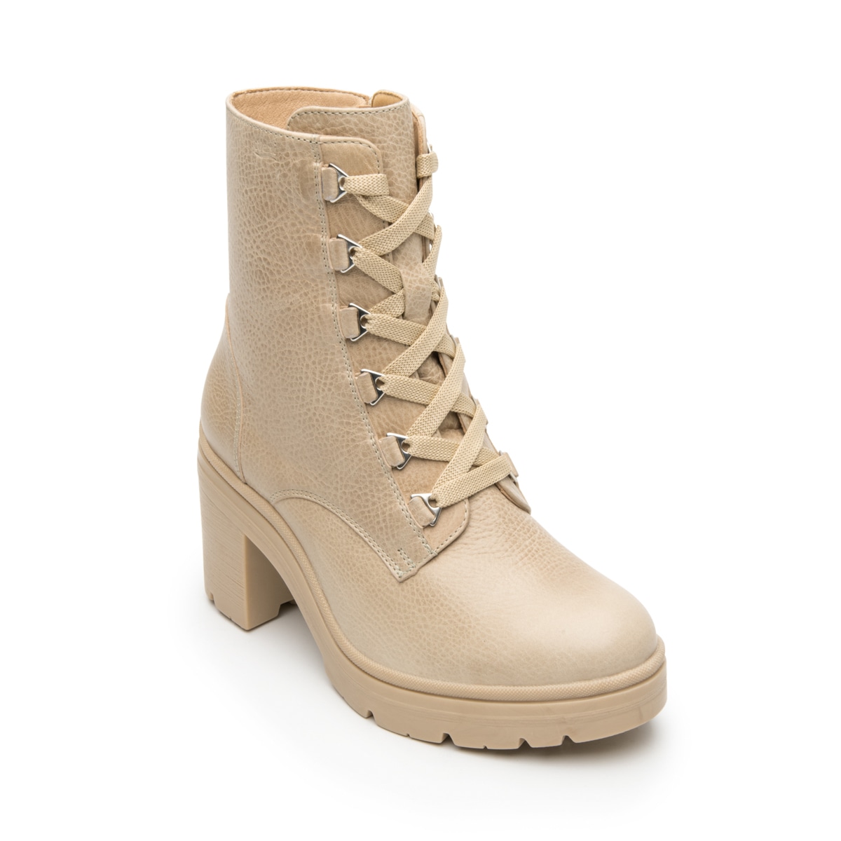 Bota Flexi para Mujer con Cierre Estilo 119601 Beige | Flexi México Tienda Oficial en Línea