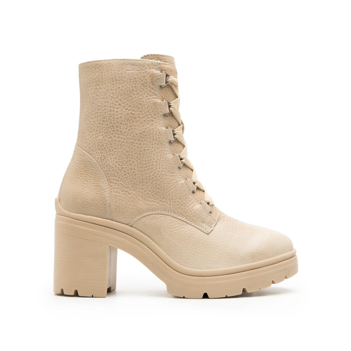 Bota Flexi para Mujer con Cierre Interno Estilo 119601 Beige | México Tienda Oficial en Línea