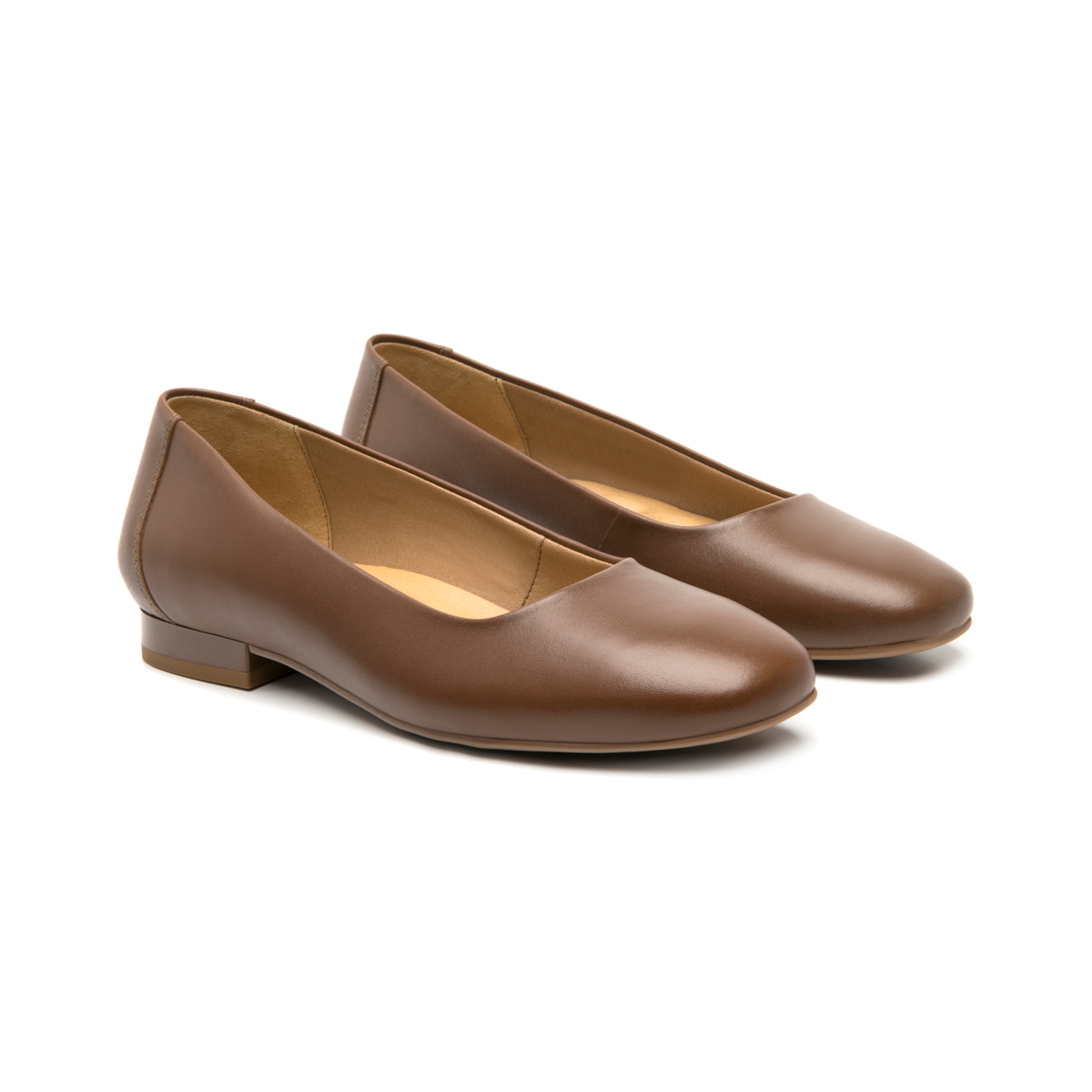 Balerina Flexi para Mujer con Plantilla Comfort Pad Estilo 119901 Café