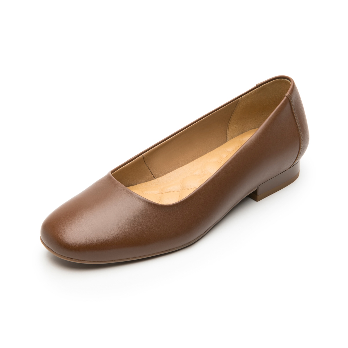 Balerina Flexi para Mujer con Plantilla Comfort Pad Estilo 119901 Café