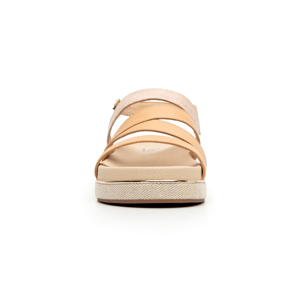 Sandalia Flexi para Mujer con Plantilla Anatómica Estilo 122903 Camel