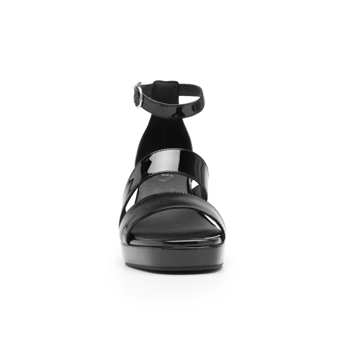 Sandalia De Tacón Flexi para Mujer con Comfort Walk Estilo 123004 Negro
