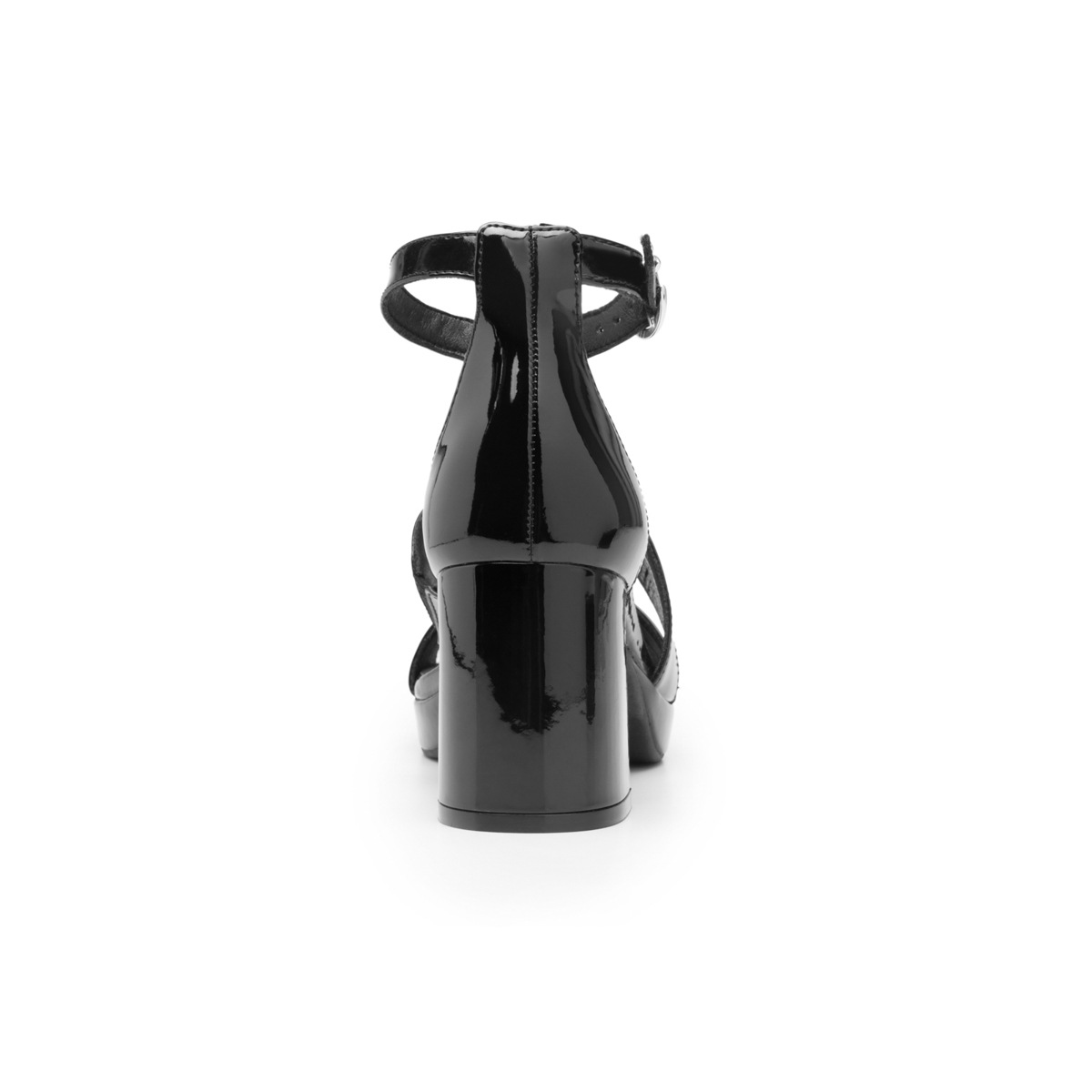 Sandalia De Tacón Flexi para Mujer con Comfort Walk Estilo 123004 Negro