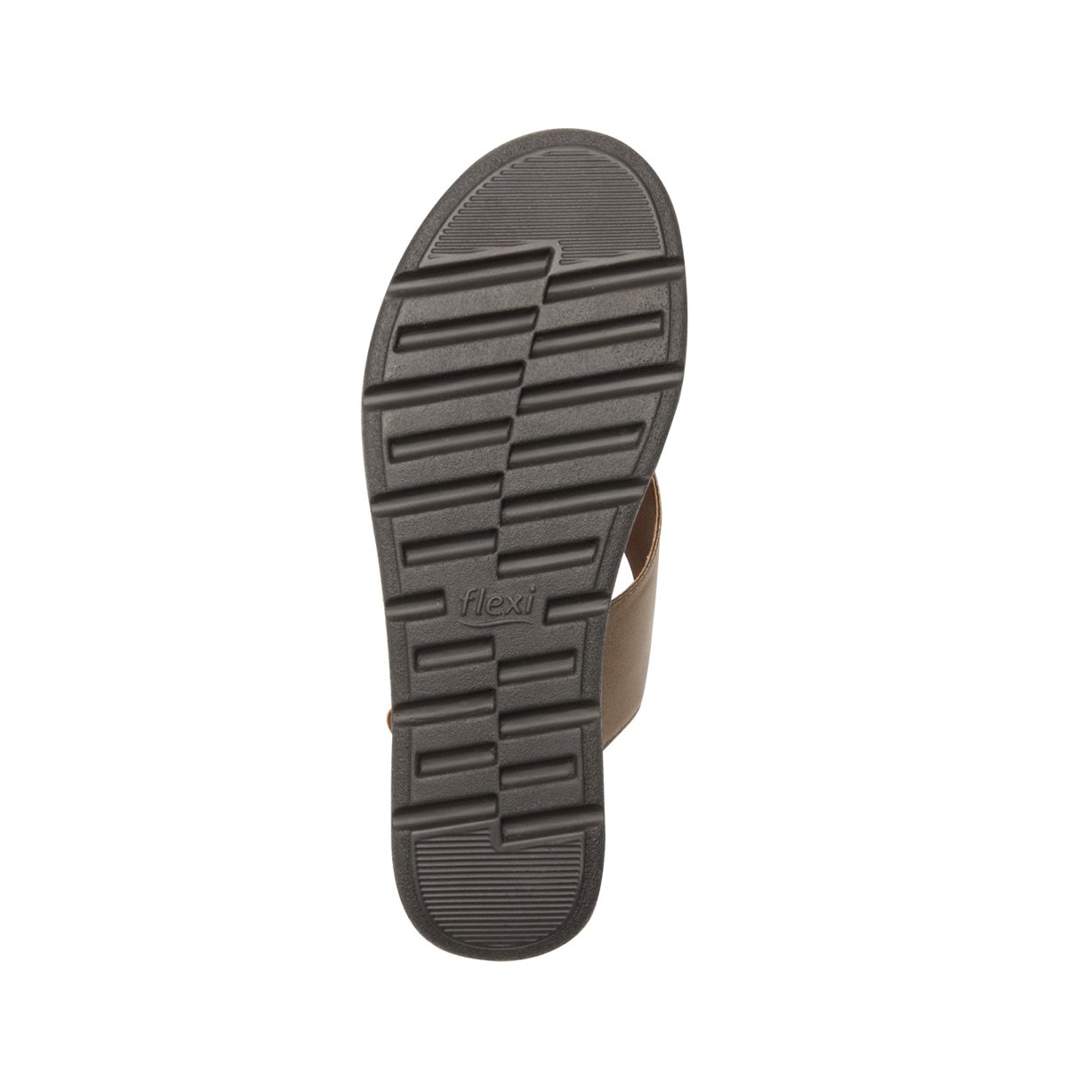 Sandalia Corte Cruzado Flexi para Mujer con Plantilla Acojinada Estilo 124201 Bronce