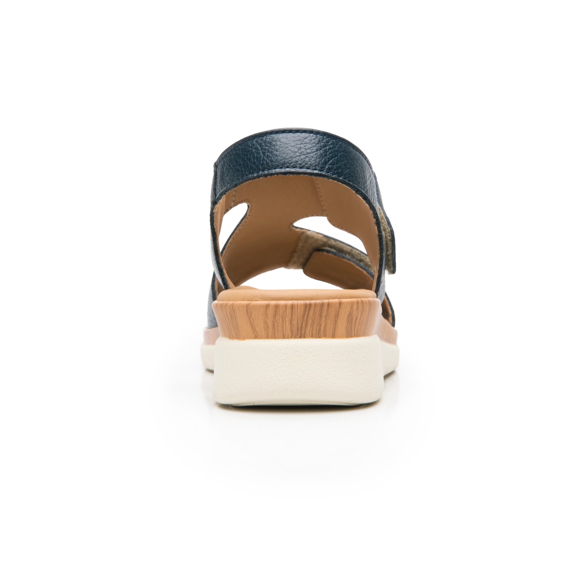 Sandalia Cuña Confort Flexi para Mujer Estilo 124210 Marino