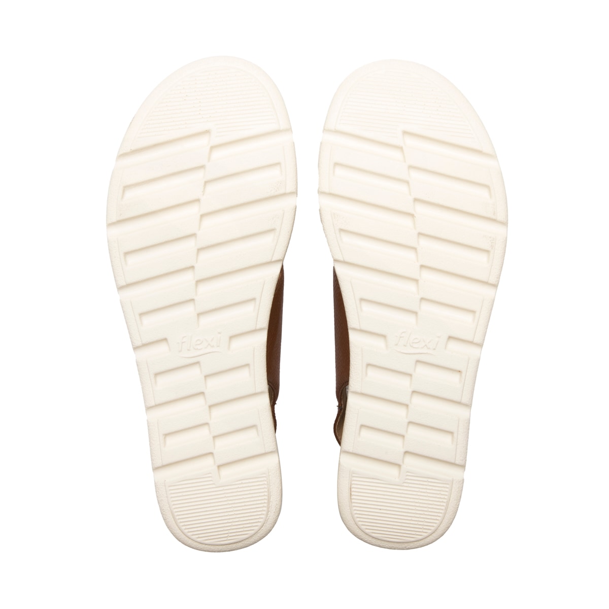 Sandalia Cuña Confort Flexi para Mujer Estilo 124212 Tan