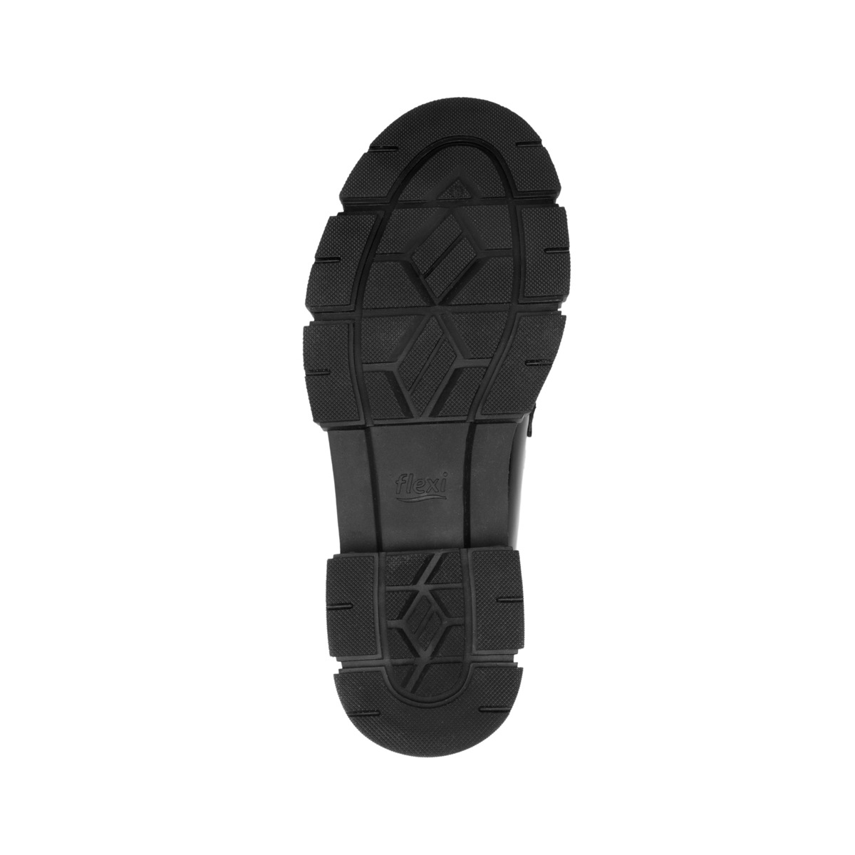 Mocasín Con Antifaz Flexi para Mujer con Suela Ligera Estilo 124602 Negro