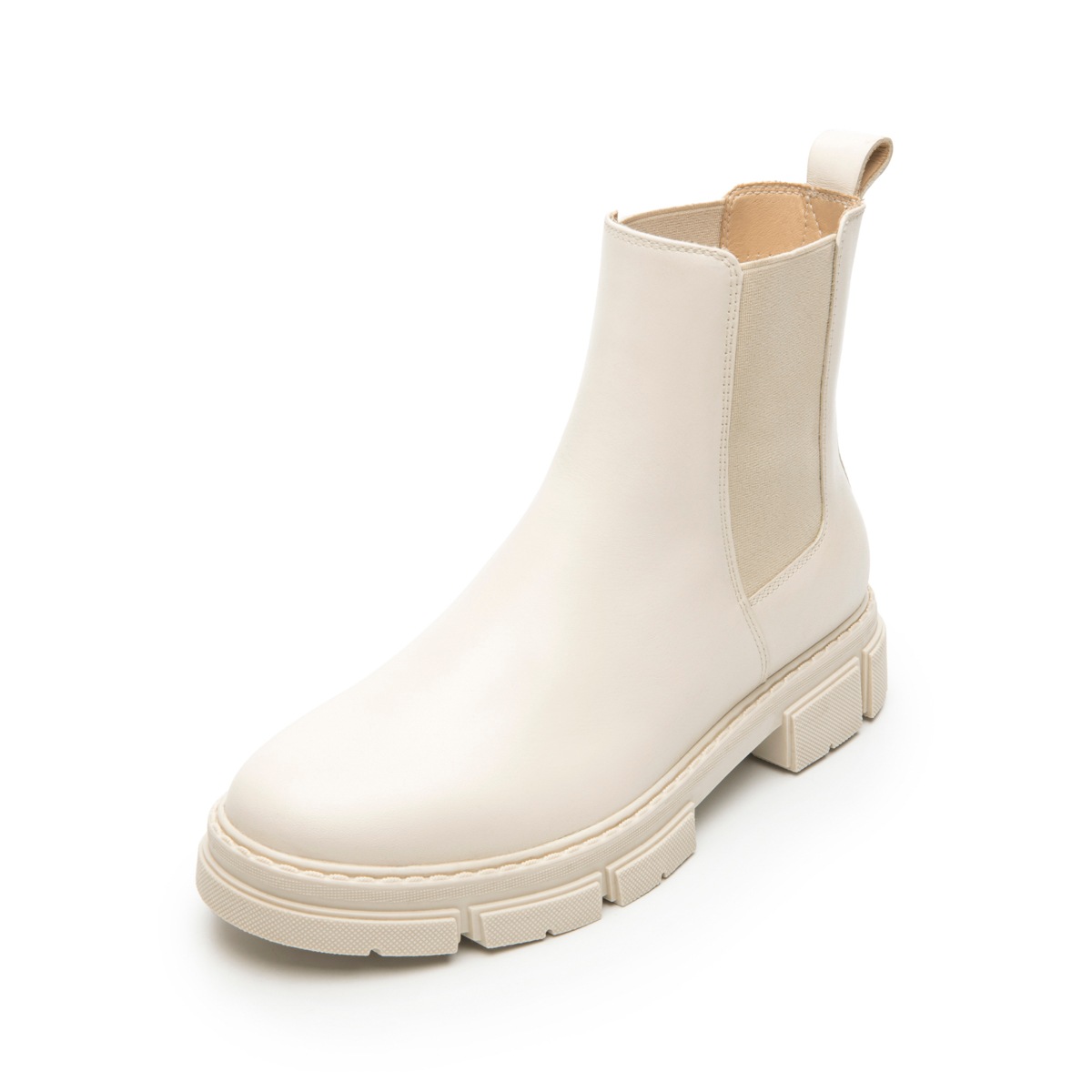 Bota Casual Flexi para Mujer Estilo 124604 Beige