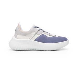 Sneaker Casual Gamuza Flexi para Mujer con Suela Extra Ligera Estilo 124801 Lila Sneaker Casual Gamuza Flexi para Mujer con Suela Extra Ligera Estilo 124801 Lila