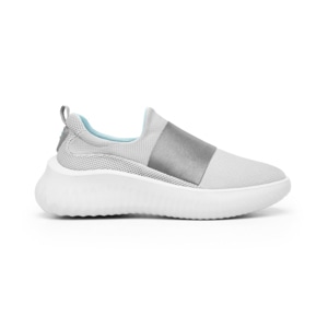 Sneaker Slip On Flexi para Mujer con Suela Extra Ligera Estilo 124802 Gris Sneaker Slip On Flexi para Mujer con Suela Extra Ligera Estilo 124802 Gris