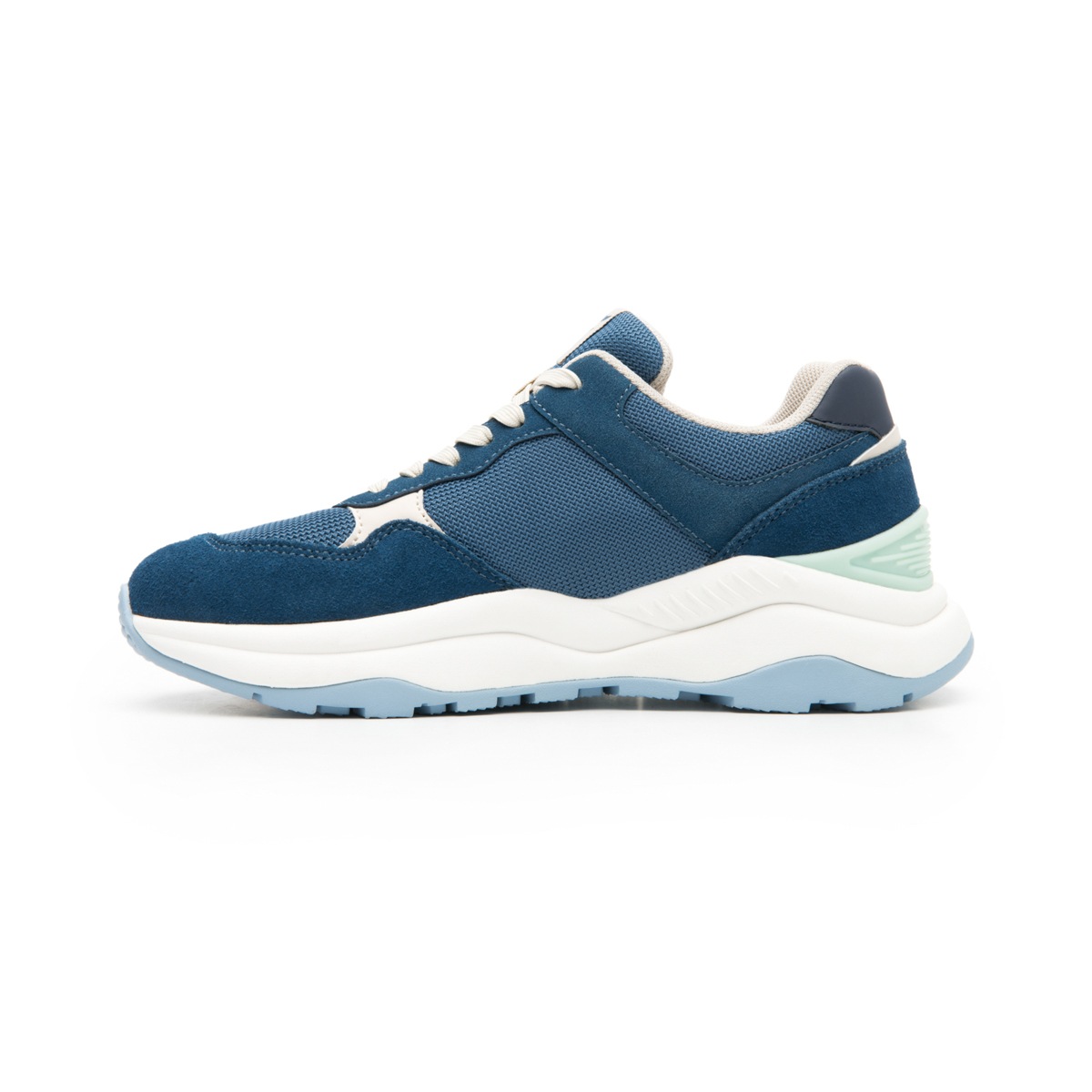Sneaker Casual Flexi para Mujer con Suela Extra Ligera Estilo 124901 Azul