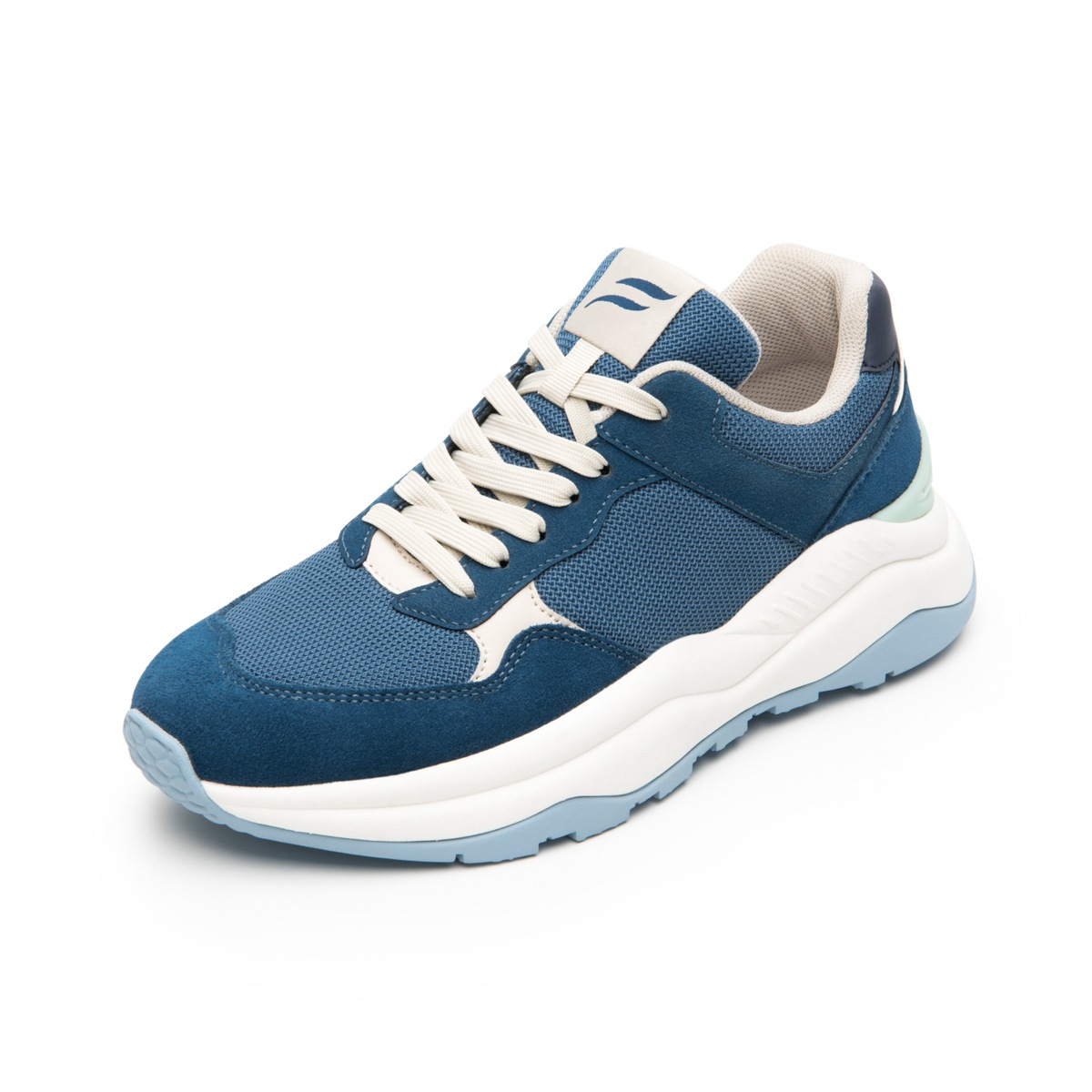 Sneaker Casual Flexi para Mujer con Suela Extra Ligera Estilo 124901 Azul