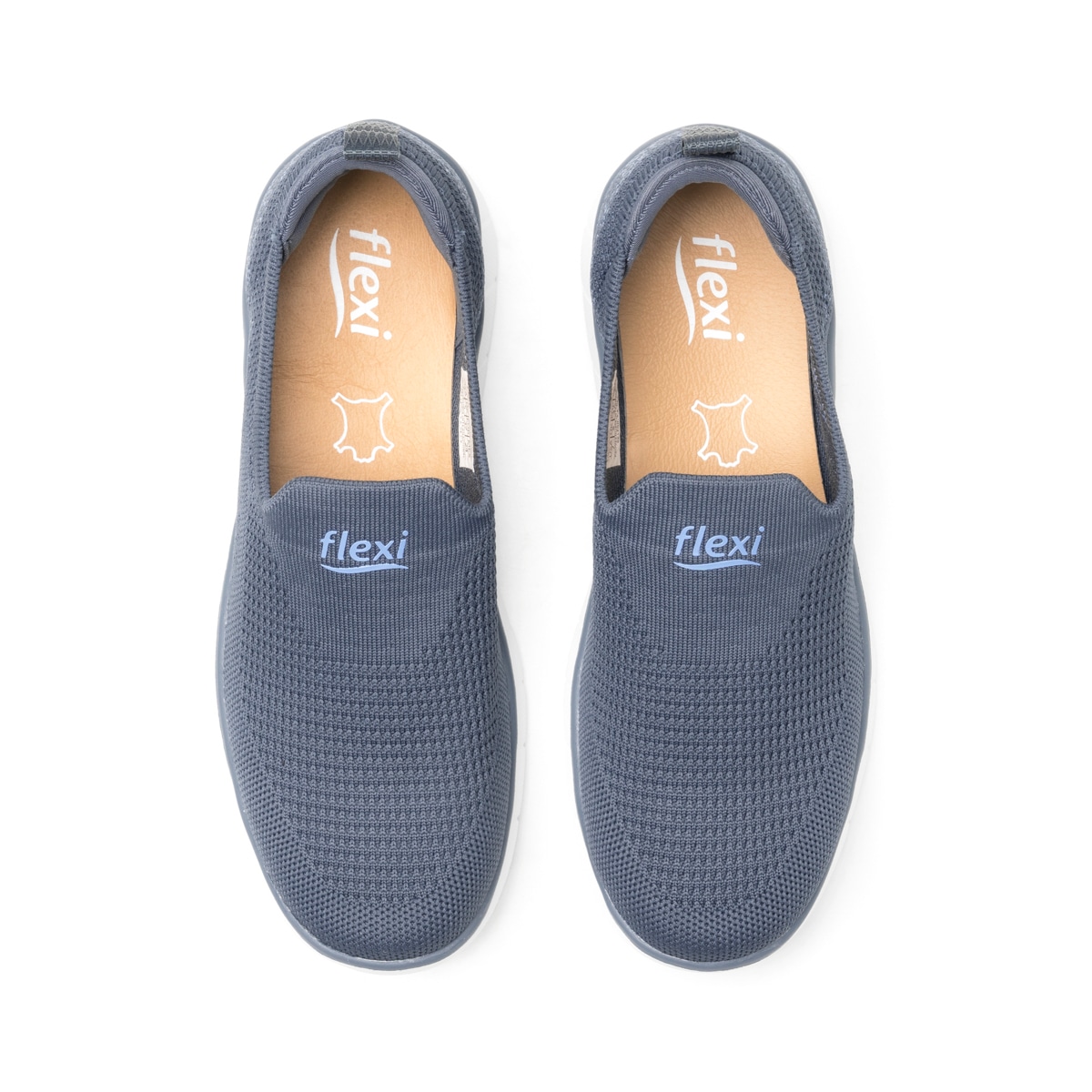 Sneaker Running Slip On Flexi para Mujer con Ligereza y Suavidad Estilo 125607 Denim